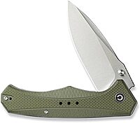 CIVIVI Knives Photonix Liner Lock C23081B-2 OD Green Coarse G10 and 14C28N Stainless Steel Pocket Knife