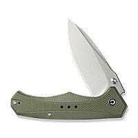 CIVIVI Knives Photonix Liner Lock C23081B-2 OD Green Coarse G10 and 14C28N Stainless Steel Pocket Knife