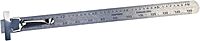 Empire 6-Inch Pocket Stainless Steel Ruler