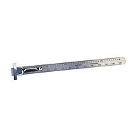 Empire 6-Inch Pocket Stainless Steel Ruler