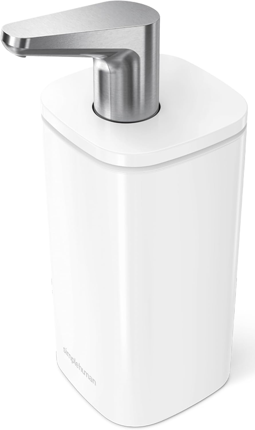 simplehuman Pulse Pump Countertop Liquid Soap Dispenser, Drip-Free Stainless Steel
