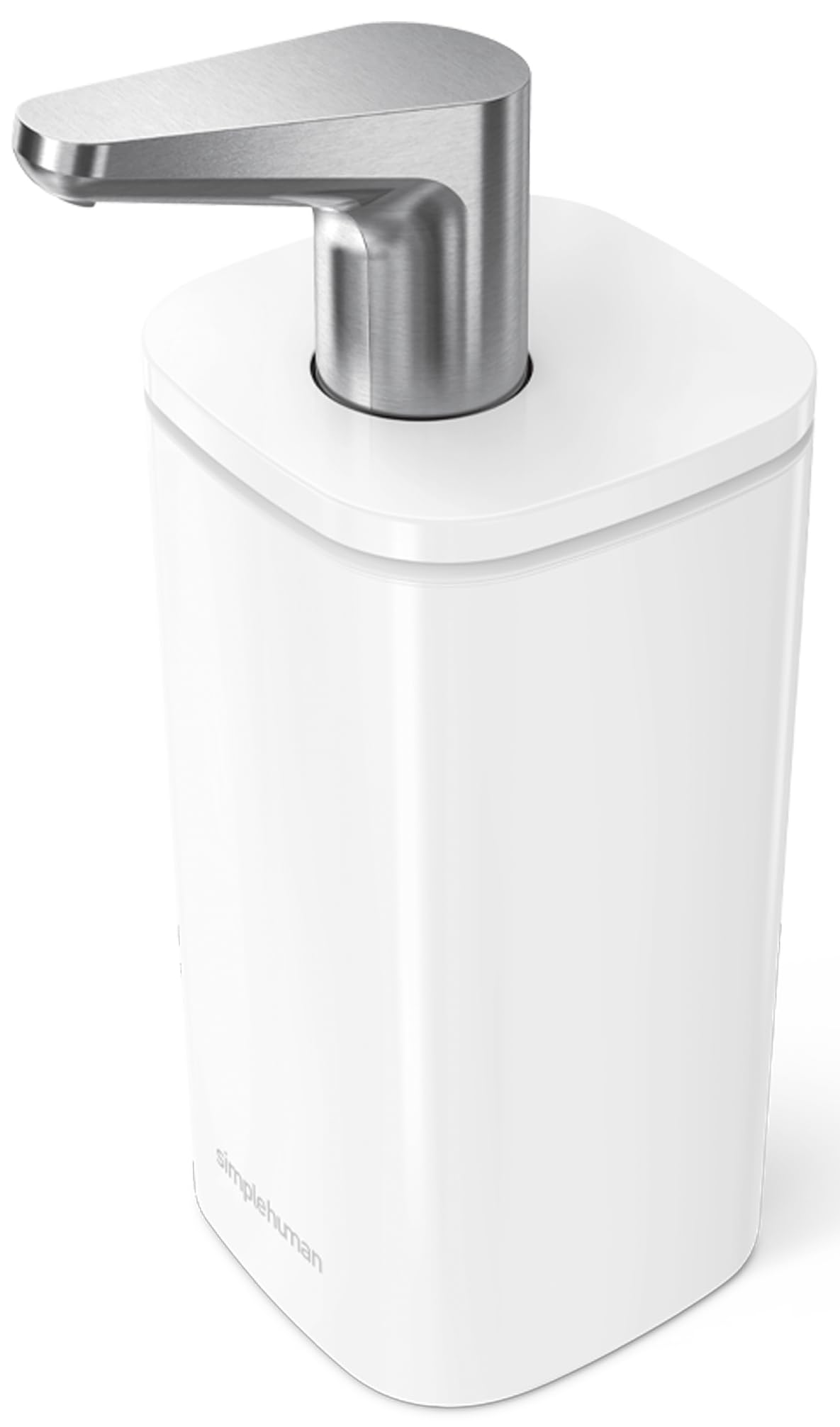 simplehuman Pulse Pump Countertop Liquid Soap Dispenser, Drip-Free Stainless Steel