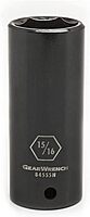 GEARWRENCH 1/2" Drive Deep Impact SAE Socket 15/16", 6 Point - 84555N