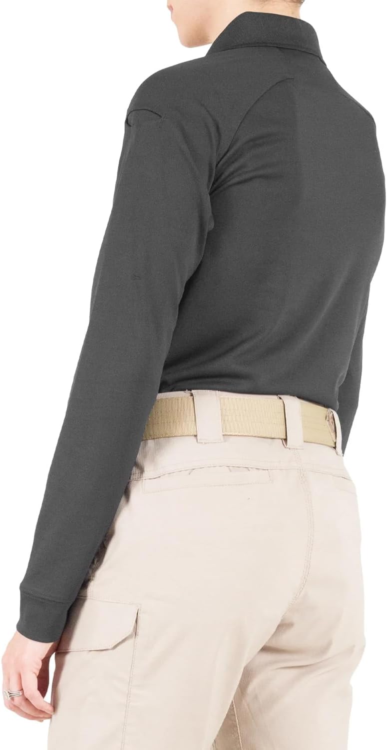 First Tactical Women's Performance Long Sleeve Polo