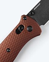 Benchmade - Bailout 537 EDC Knife, Tanto Blade with Burnt Copper Aluminum (537BK-07)