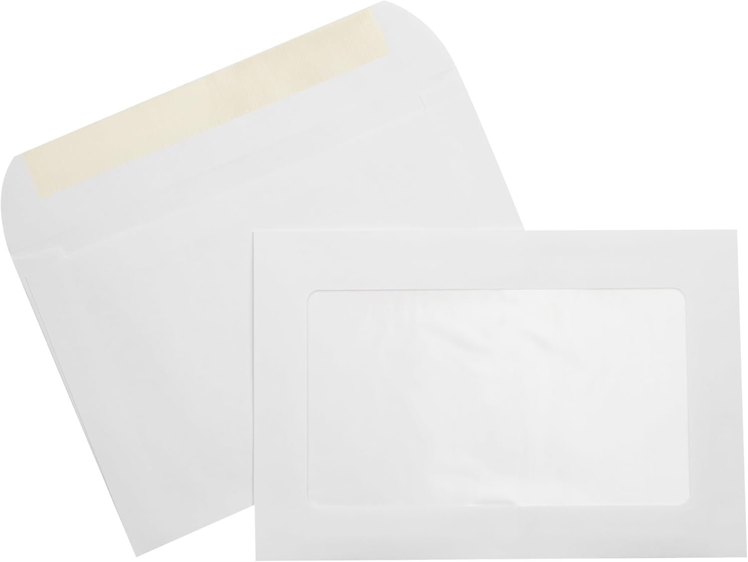 LUXPAPER Full-Face 6 x 9 Window Envelopes
