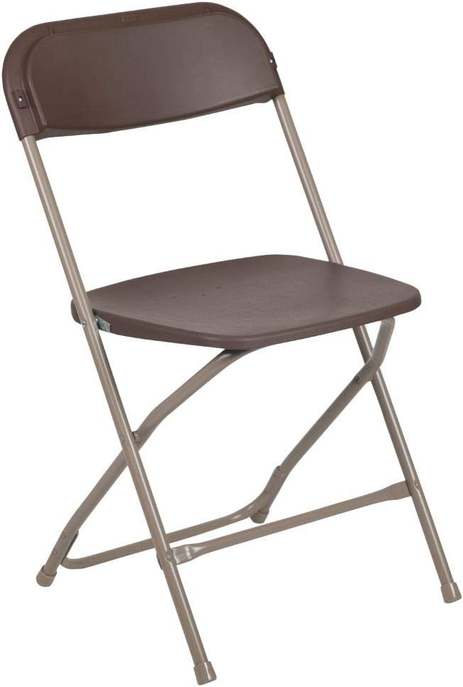 Flash Furniture Hercules Series Commercial-Grade Plastic Folding Chair - 650LB Weight Capacity