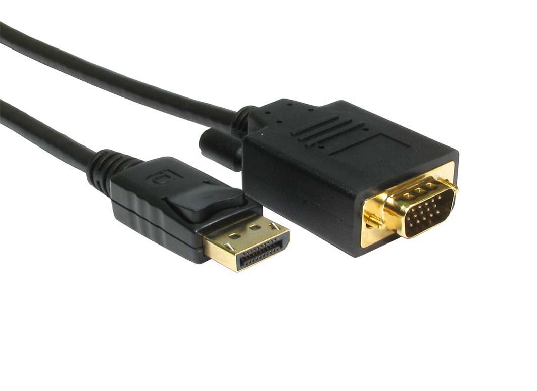 Unirise USA DisplayPort to VGA Cable - 6ft (DPSVGA-06F-MM)