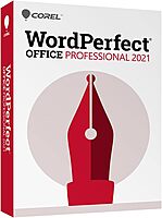 Corel WordPerfect Office 2021 PC Disc Office Suite