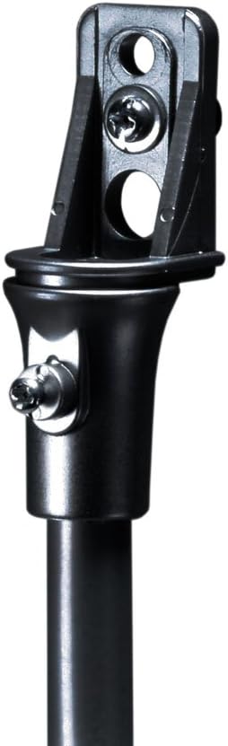 Monoprice Satellite Speaker Floor Stands - Black (Pair) Supports Up to 5 Lbs. Each