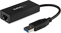 StarTech.com 4 Port USB 3.0 PCIe Card and Ethernet Adapter Bundle - 10/100/1000 Gigabit LAN PCI Express+ USB to Ethernet