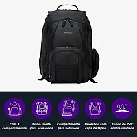 TARGUS Groove Laptop Backpack, Water-Resistant Travel Backpack