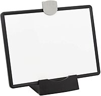 Tripp Lite Magnetic Dry Erase Board with Stand and 3 Markers, 8.5 x 11 Inches Whiteboard, 100 x 100 Vesa Mount, Black Frame (DMWP811VESAMB)