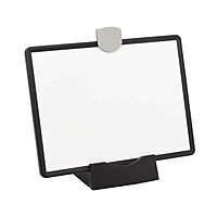Tripp Lite Magnetic Dry Erase Board with Stand and 3 Markers, 8.5 x 11 Inches Whiteboard, 100 x 100 Vesa Mount, Black Frame (DMWP811VESAMB)