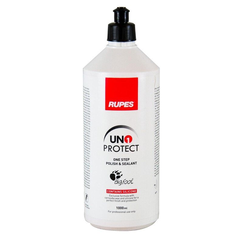 RUPES UNO Protect All-in-One Polish and Protectant, (1000ml/33.8oz, Single Bottle)