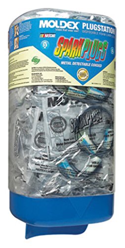 MOLDEX PlugStation SparkPlugs 150 Pair Earplug Dispenser - Wall Mount