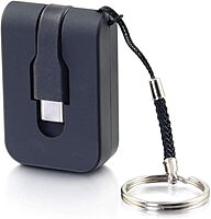 C2G USB Adapter, HDMI Adapter, USB C to HDMI, Travel Adapter, Black, Cables to Go 26872 HDMI Adapter Black