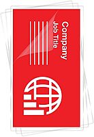 Fellowes Glossy Pouches - Business Card, 5 mil, 100 pack (52031), Clear