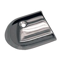 TACO Marine F16-0039 Stainless Steel Rub Rail End Cap - 1-7/8" W x 25/32" H x 2-19/64" L