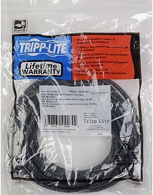 Eaton Tripp Lite Cat5e 350MHz Snagless Molded Patch Cable (RJ45 M/M) - Black, 6-ft.(N001-006-BK)