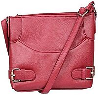 NCSTAR Faux Leather Crossbody CCW Bag with Universal Holster