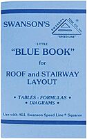 SWANSON Tool Co S0101 7 Inch Speed Square, Blue 7" Speed Square