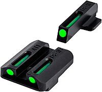 TRUGLO TFO Tritium & Fiber-Optic Handgun Sight, Snag-Resistant