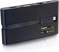 USB-C® 9-in-1 Compact Docking Station with 4K HDMI®, VGA, Ethernet, USB, SD Card Reader and Power Delivery up to 100W