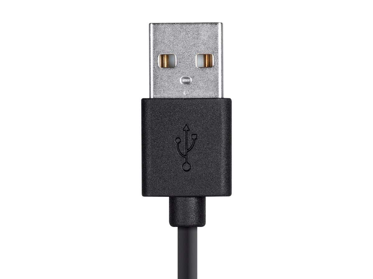 Monoprice 118789 Apple MFi Certified USB to Micro USB + USB Type-C + Lightning Charge And Sync Cable - 3 Feet - Black 1 Count
