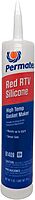 Permatex 81409 High-Temp Red RTV Silicone Gasket, 11 oz.