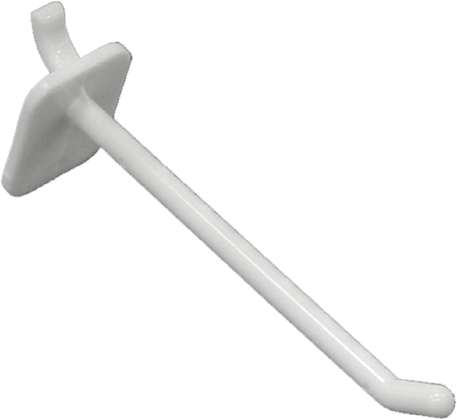 Azar Displays Lexan Locking Pegboard Hooks - Pack of 50