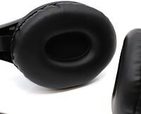 Avid AE-36 Headset in White with Adjustable Boom Microphone for School, Classroom, Education, Testing and Assessment White Single