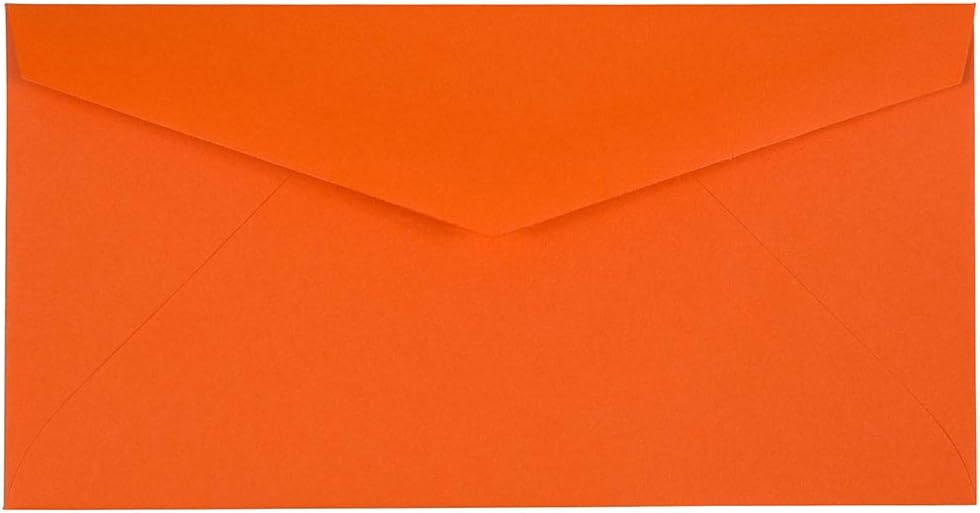 JAM Paper Booklet Invitation Envelopes, Gummed Seal, 30% Recycled