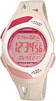 Casio STR300 Series | Classic Dive Style | 50M WR | 1/100 SEC Stop Watch with 60 Lap Memory | Countdown Timer | Multi Alarm | Dual Time | LED Light | Auto Calendar | 10 Year Battery White STR-300-7C
