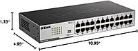 D-Link Gigabit Unmanaged Fanless Ethernet Switch