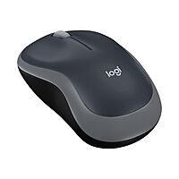LOGITECH M185 Wireless Mouse, 2.4GHz with USB Nano Receiver, 1000 DPI, Ambidextrous