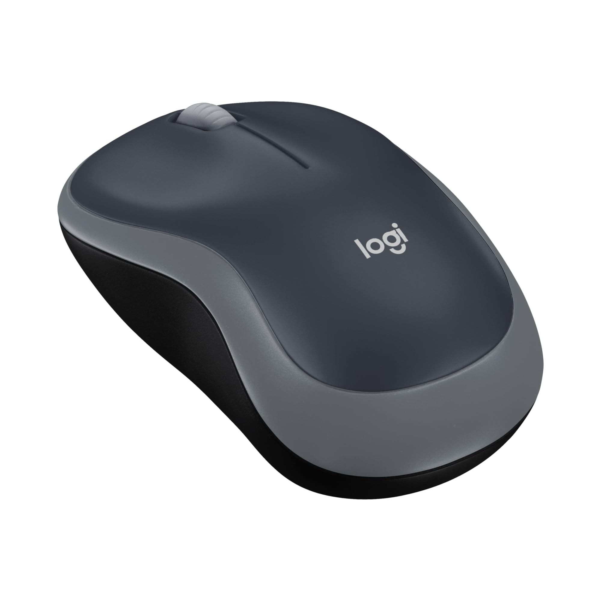 LOGITECH M185 Wireless Mouse, 2.4GHz with USB Nano Receiver, 1000 DPI, Ambidextrous