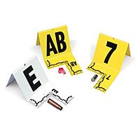 EVI-PAQ Cut-Out ID Tent Evidence Markers