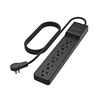 Belkin 6-Outlet Surge Protector Power Strip with 6 ft Heavy-Duty Cord