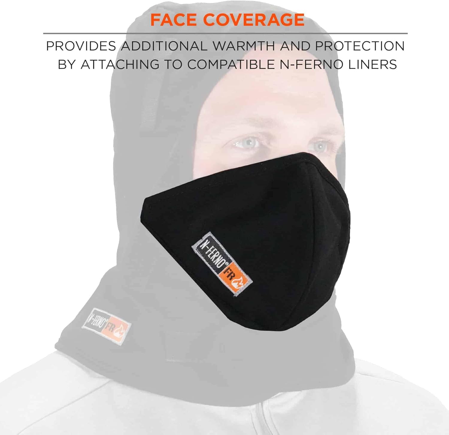 ERGODYNE N-Ferno 2-Layer FR Hard Hat Liner & Mouthpiece