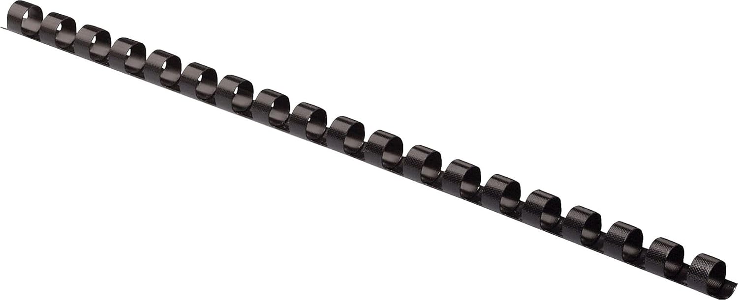 Fellowes Plastic Comb Bindings, 19-Ring, Letter Size