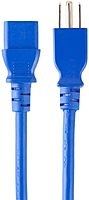 Monoprice Power Cord - NEMA 5-15P to IEC 60320 C13, 18AWG, 10A/1250W, 125V, 3-Prong
