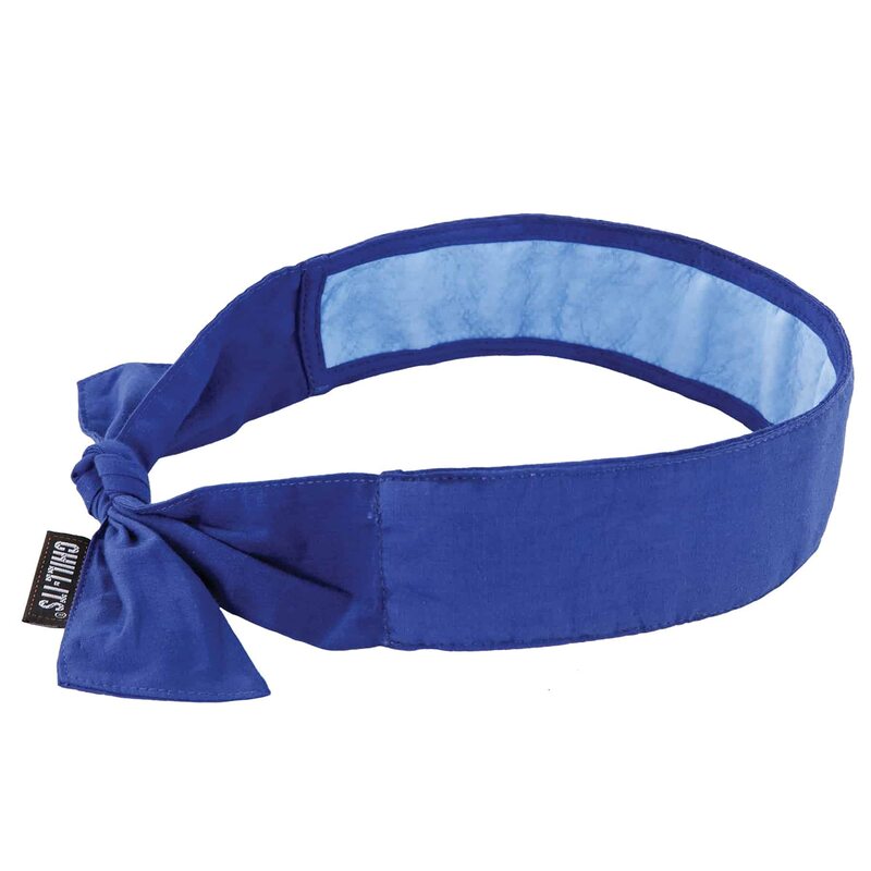 Ergodyne Chill Its 6700CT Cooling Bandana, Lined with Evaporative PVA Material for Fast Cooling Relief