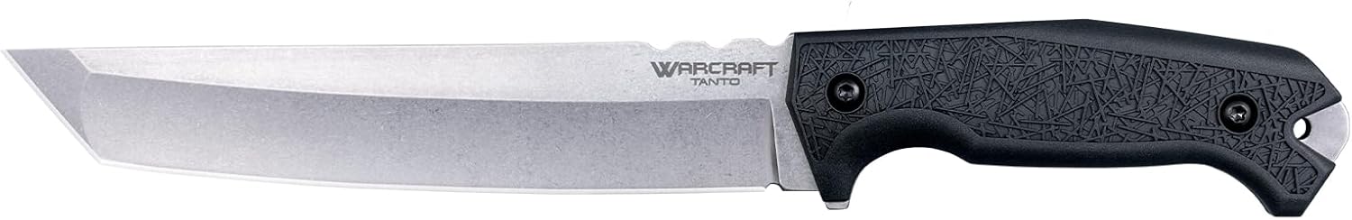 Cold Steel Warcraft Tanto 4034SS Fixed Blade Knife with GFN Handle and Secure-Ex Sheath