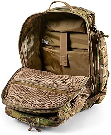 5.11 Tactical Backpack, RUSH 72 2.0 Military Survival Molle Back Pack with Laptop Compartment, Large, 55L, Multicam