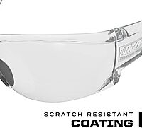 Mechanix Wear: Vision Type-N Safety Glasses with Advanced Anti Fog, Scratch Resistant, Rimless Lens, Protective Eyewear, One Size Fits All, For Indoor & Outdoor Use (Clear Lens)