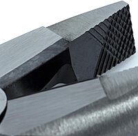 Klein Tools D213-9NE Pliers, Made in USA, 9-Inch Side Cutters, High Leverage Linesman Pliers Cut Copper