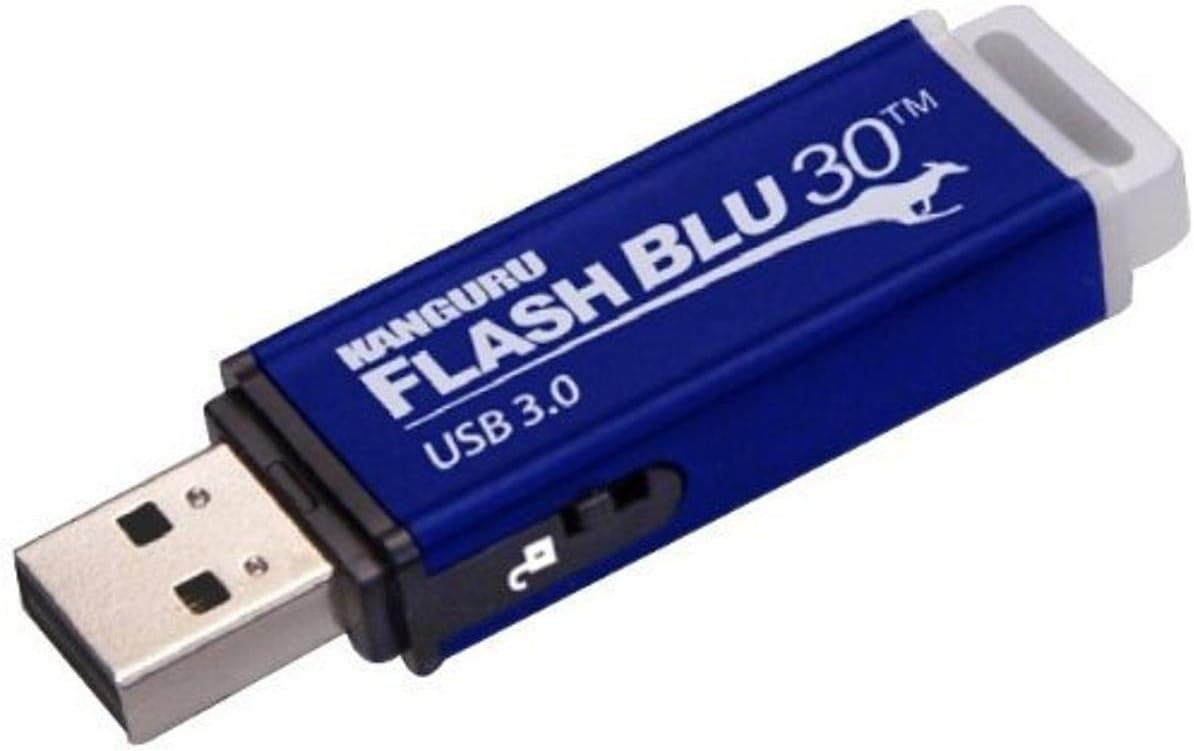 KANGURU 16GB USB 3.0 Flash Drive with Physical Write-Protect Switch