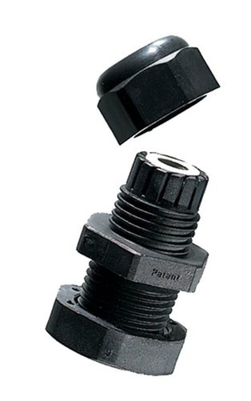 Ancor 765000 Marine Grade Electrical Wire Seal (Round Cable, 10 to 2-Gauge, .24-.47 Cable Range, UV Black)