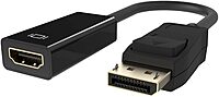 Belkin DisplayPort to HDMI Adapter Cable, Black